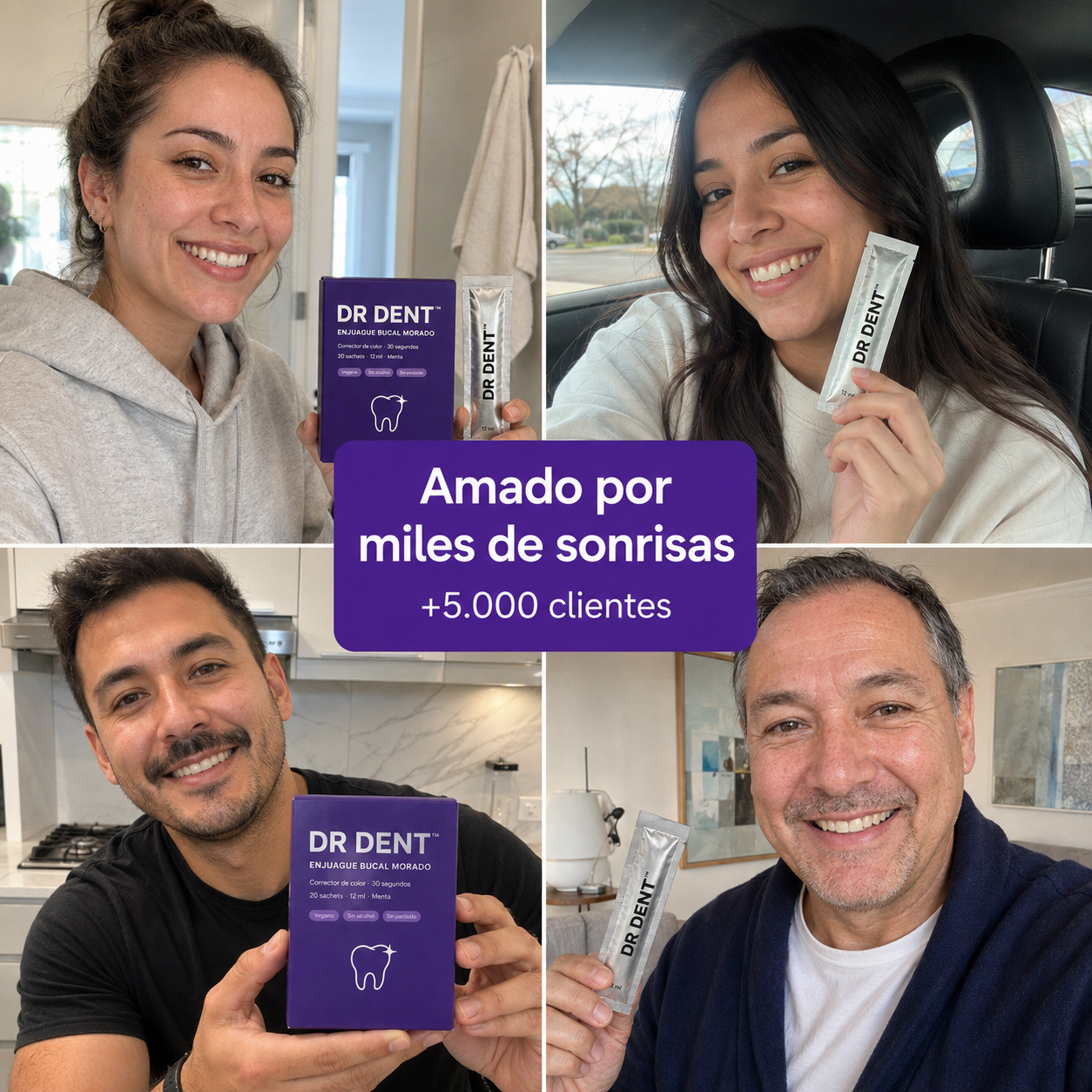 Amado por miles de sonrisas - mas de 5000 clientes